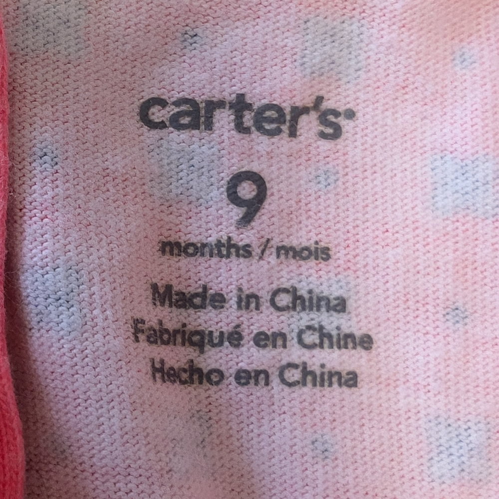 Carter's Pink Patterned Tank Top - Picture 4 of 5
